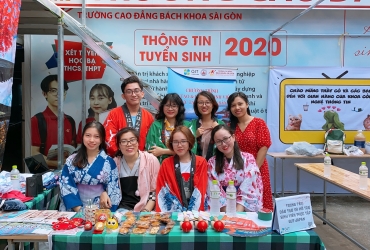 OJT Japan - Hội xuân Trường Cao đẳng Bách khoa Sài Gòn