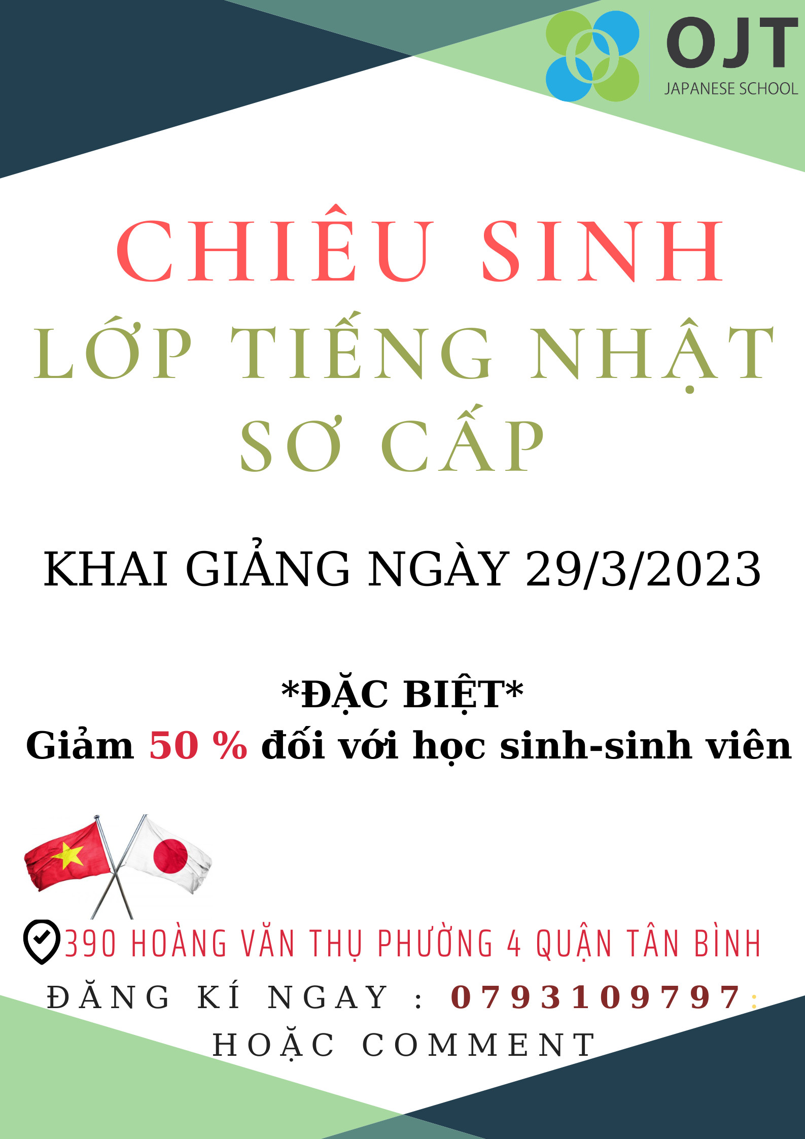 KHAI GIẢNG LỚP TIẾNG NHẬT CẤP TỐC DÀNH CHO NGƯỜI MỚI BẮT ĐẦU