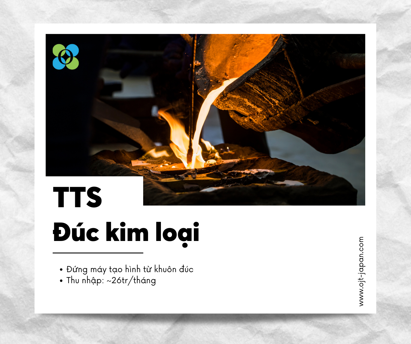 TUYỂN 01 NAM THỰC TẬP SINH ĐÚC KIM LOẠI