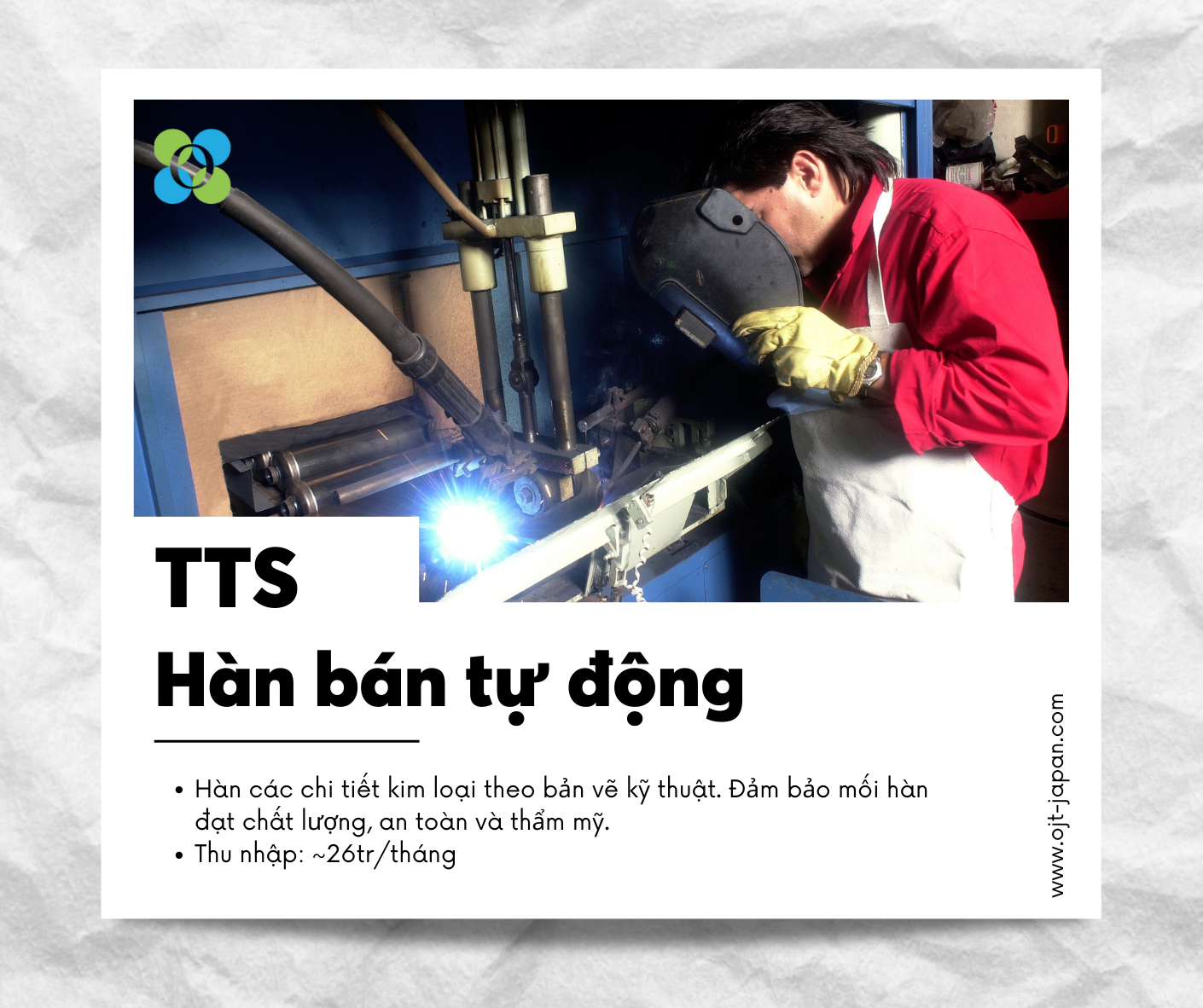 TUYỂN 03 NAM THỰC TẬP SINH HÀN BÁN TỰ ĐỘNG