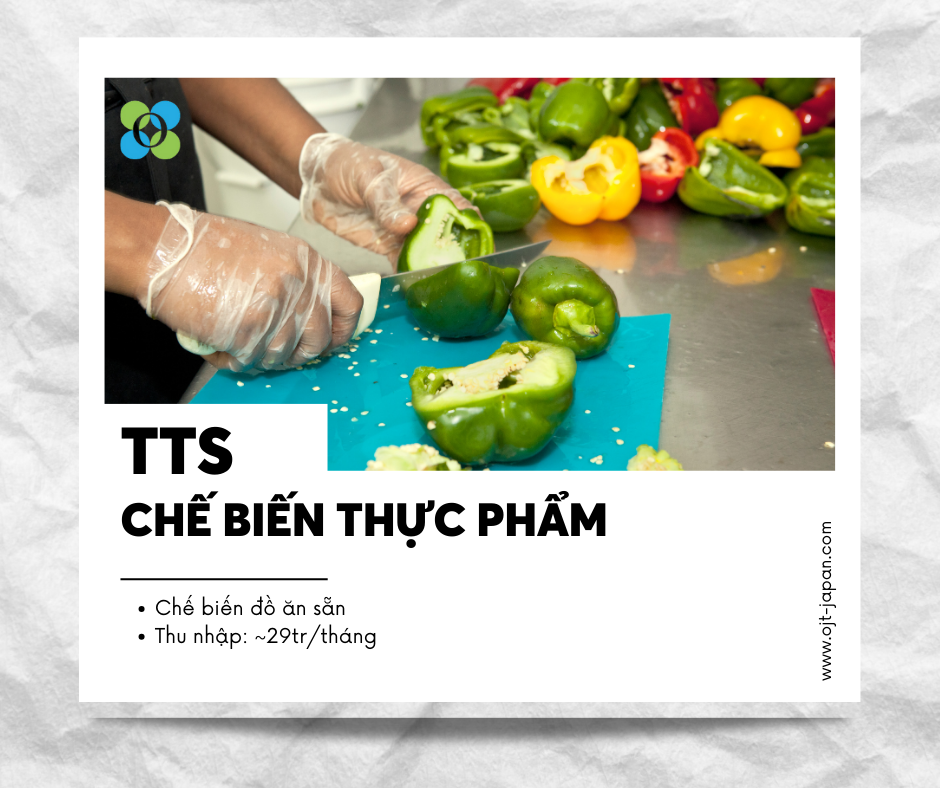 TUYỂN 24 NỮ THỰC TẬP SINH CHẾ BIẾN THỰC PHẨM